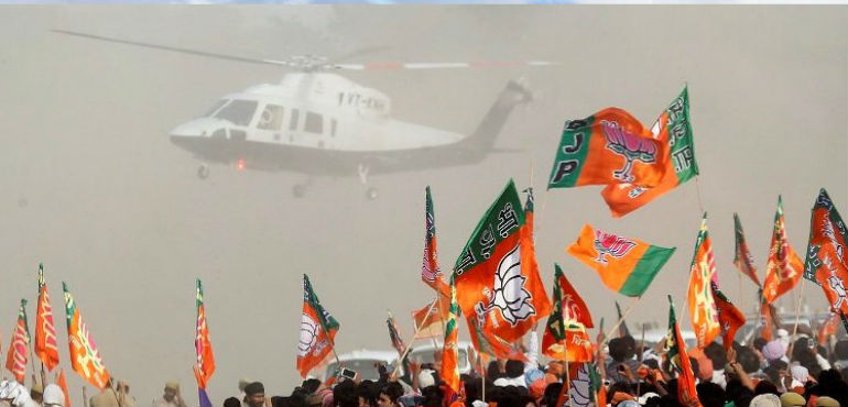 Book Helicopter for Election Campaign in India